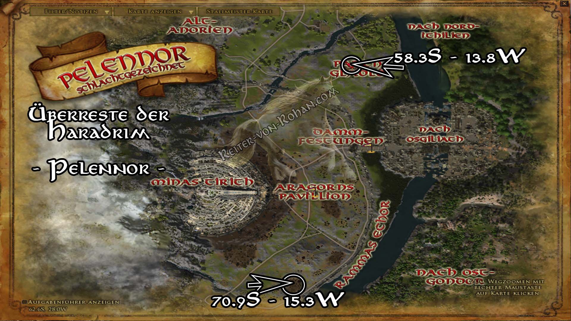 ueberreste haradrim pelennor