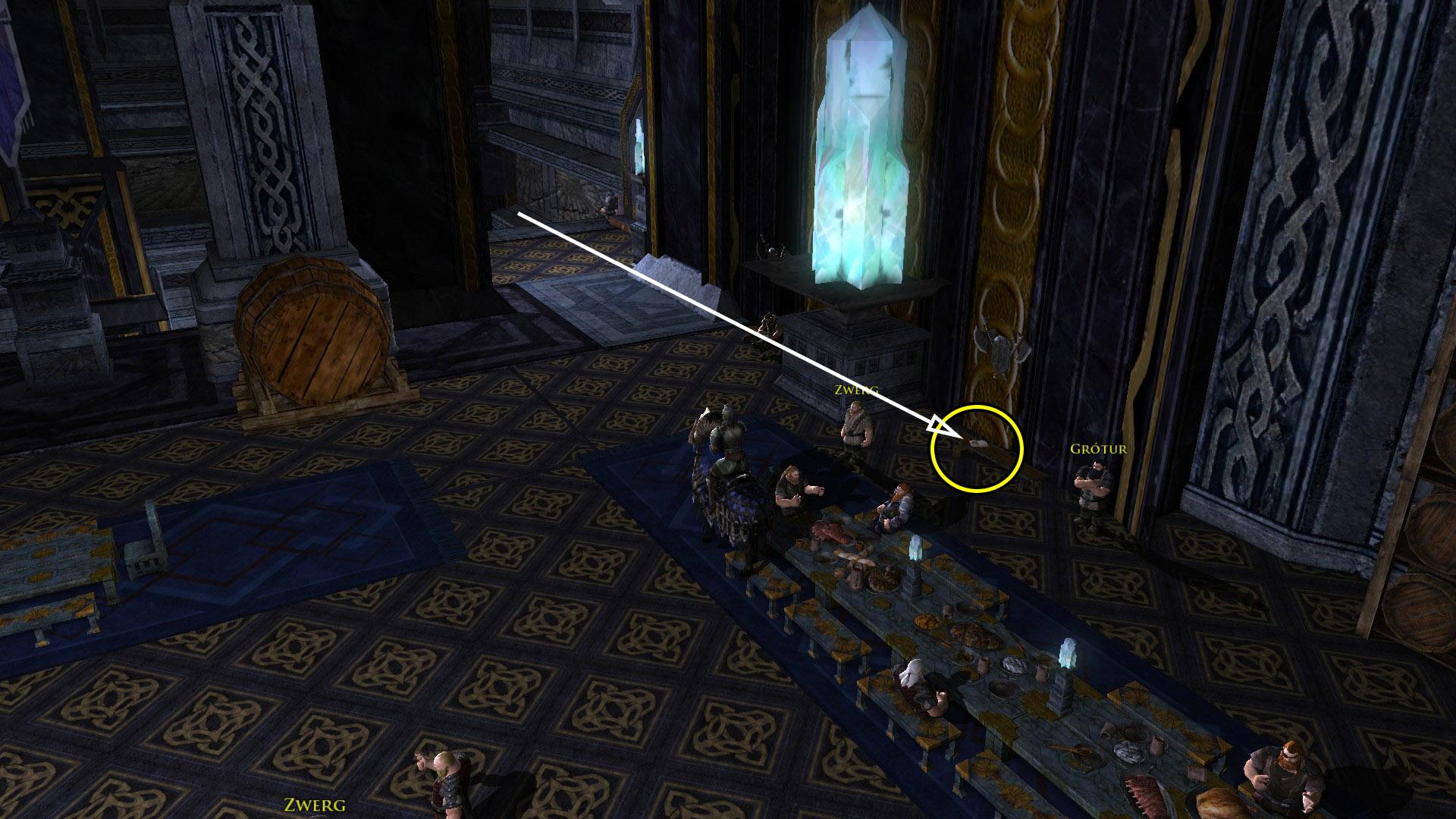 Start der Quest reihe Start der Quest reihe