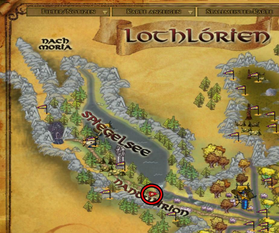 Position in Lorien Position in Lorien