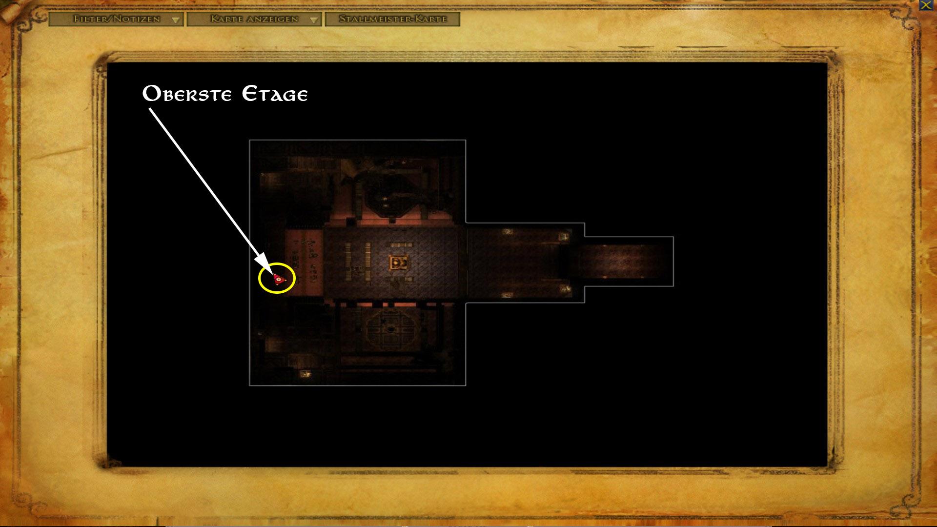 Innere Karte von Nars Gipfel Innere Karte von Nars Gipfel