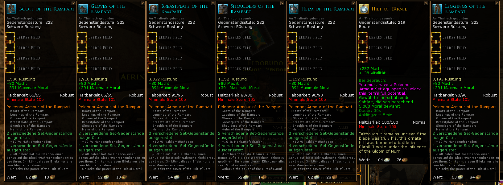 pelennor instanz schwer